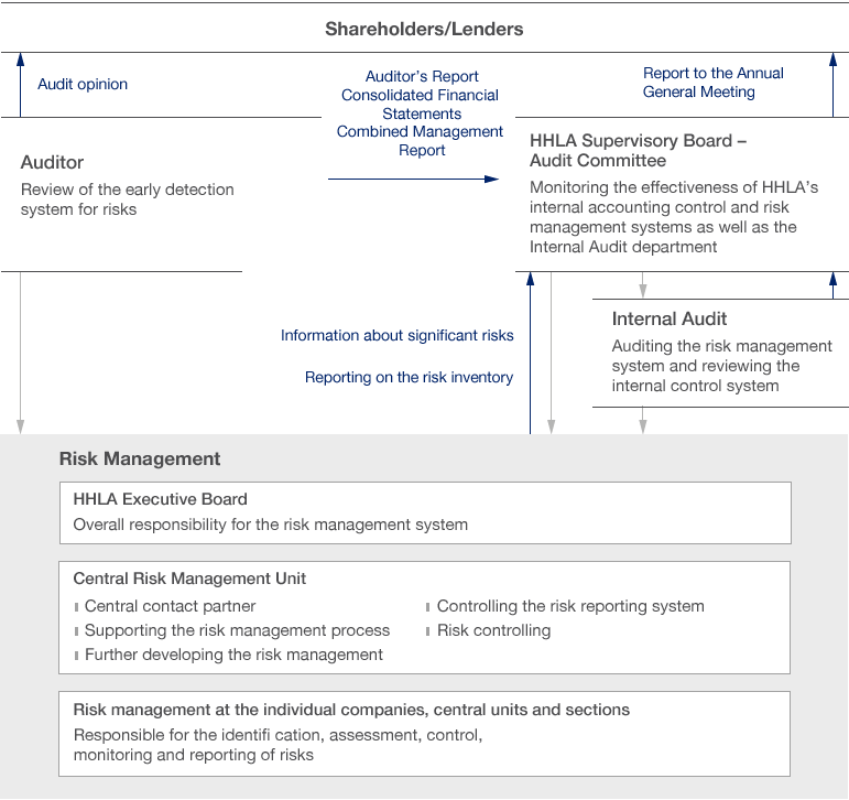 Organisation of Risk Management (diagramm)