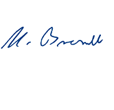 Heinz Brandt (signature)