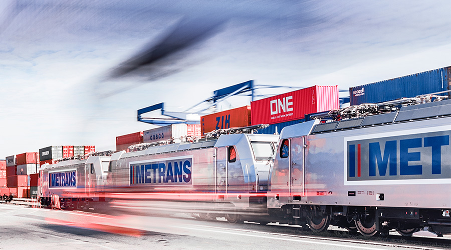 HHLA shifts containers to the rails with the aid of subsidiary METRANS (Foto)