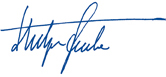 Prof. Dr. Rüdiger Grube – Chairman of the Supervisory Board (signature)