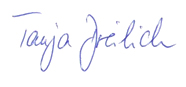 Tanja Dreilich (signature)