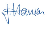 Jens Hansen (signature)