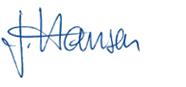 Jens Hansen (signature)